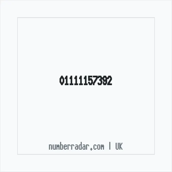 Reverse number check for +44 1111 157392 — who called me?