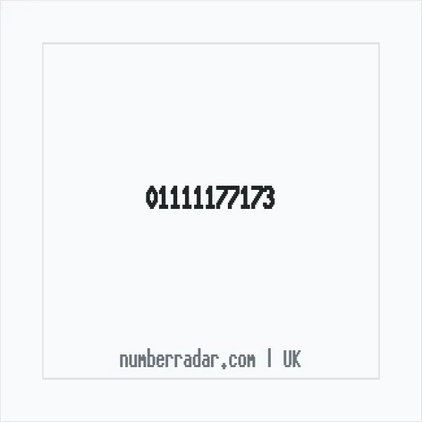 Reverse number check for +44 1111 177173 — who called me?