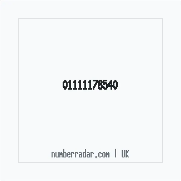 Reverse number check for +44 1111 178540 — who called me?