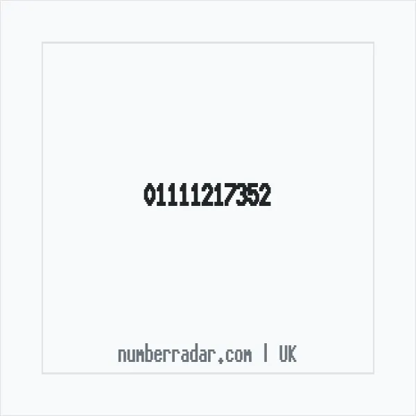 Reverse number check for +44 1111 217352 — who called me?