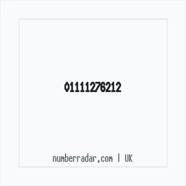 Reverse number check for +44 1111 276212 — who called me?