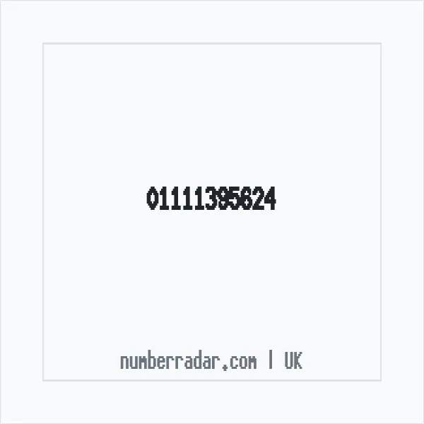 Reverse number check for +44 1111 395624 — who called me?