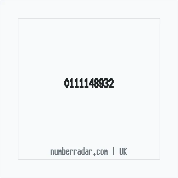 Reverse number check for +44 111148932 — who called me?