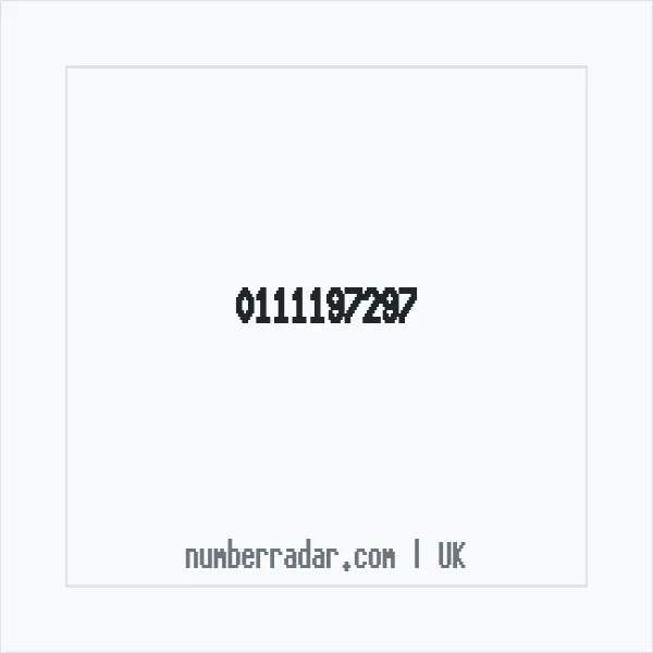 Reverse number check for +44 111197297 — who called me?
