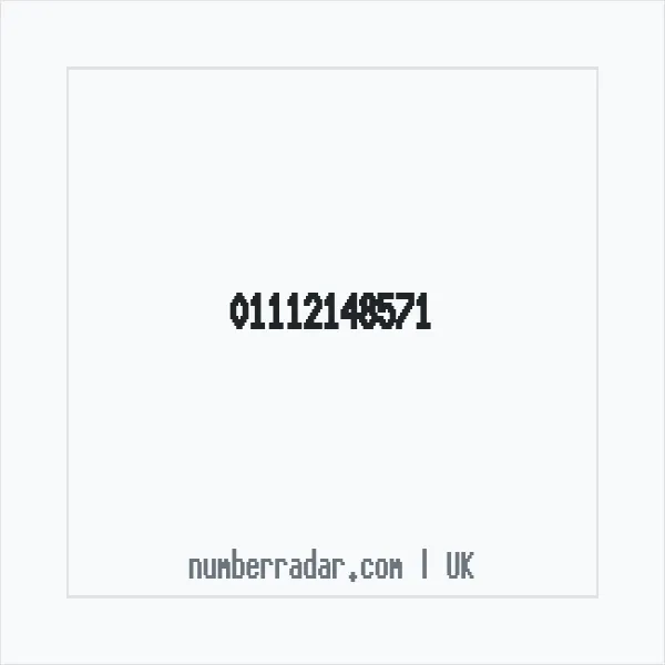 Reverse number check for +44 1112 148571 — who called me?