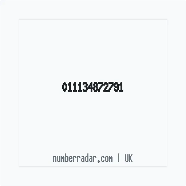 Reverse number check for +44 (1113) 487-279 — who called me?
