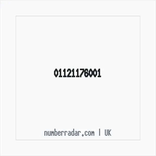 Reverse number check for +44 1121 176001 — who called me?
