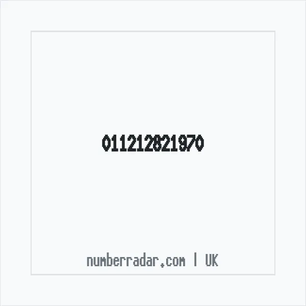 Reverse number check for +44 (1121) 282-197 — who called me?