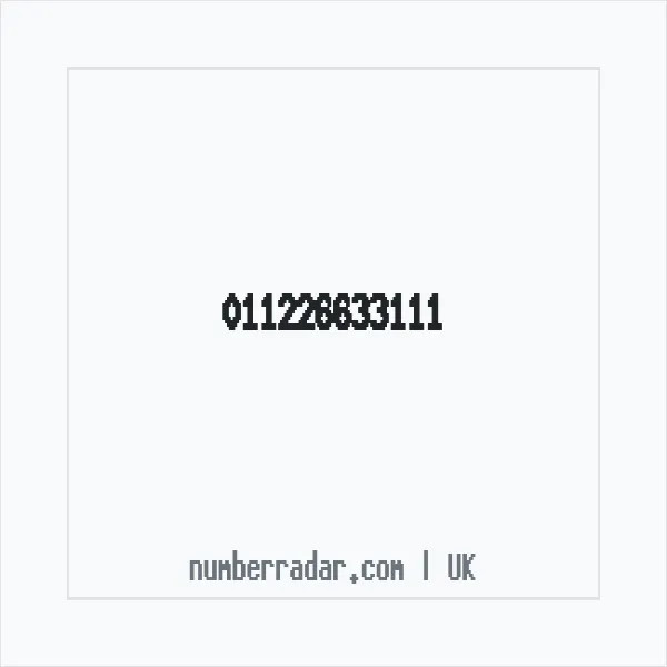 Reverse number check for +44 (1122) 663-311 — who called me?