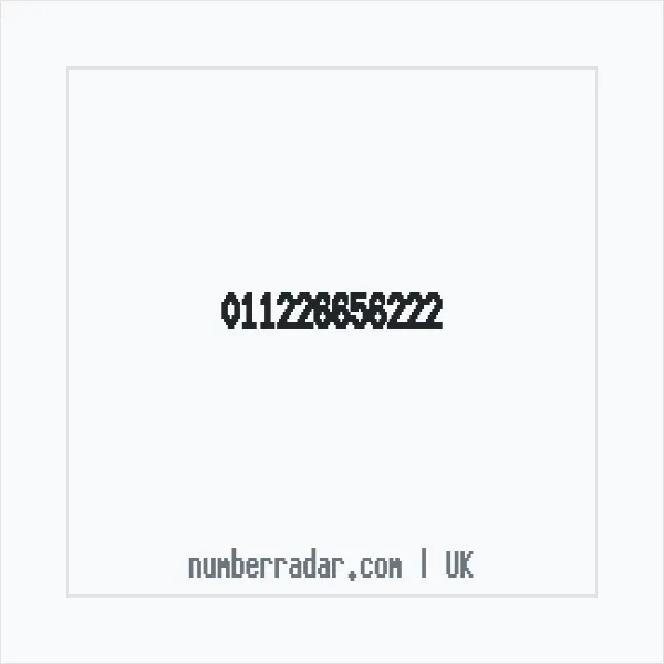 Reverse number check for +44 (1122) 665-622 — who called me?
