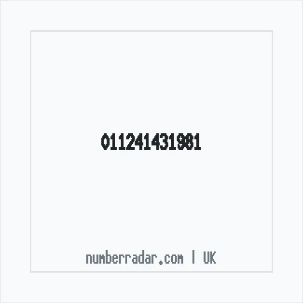 Reverse number check for +44 (1124) 143-198 — who called me?