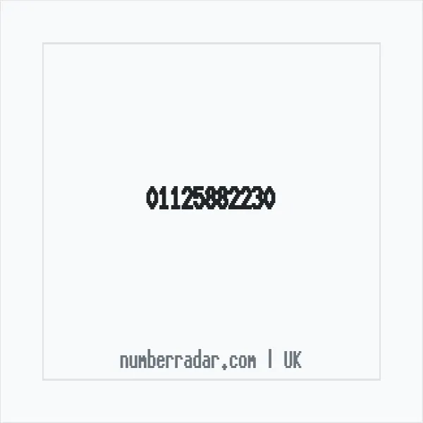 Reverse number check for +44 1125 882230 — who called me?