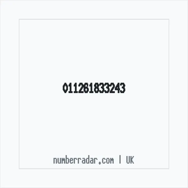 Reverse number check for +44 (1126) 183-324 — who called me?