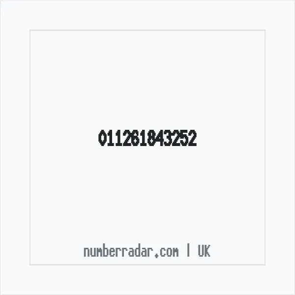 Reverse number check for +44 (1126) 184-325 — who called me?