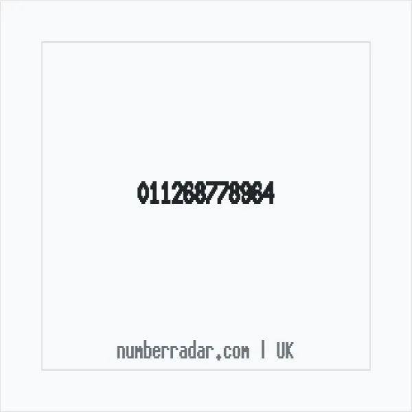 Reverse number check for +44 (1126) 877-896 — who called me?