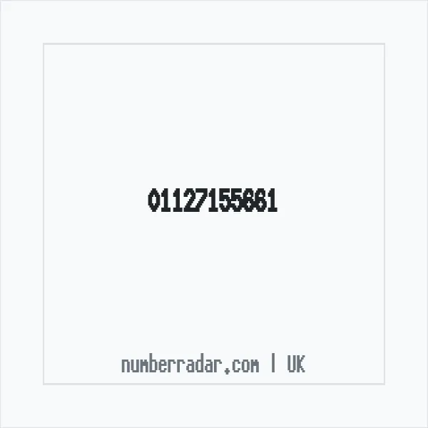 Reverse number check for +44 1127 155661 — who called me?