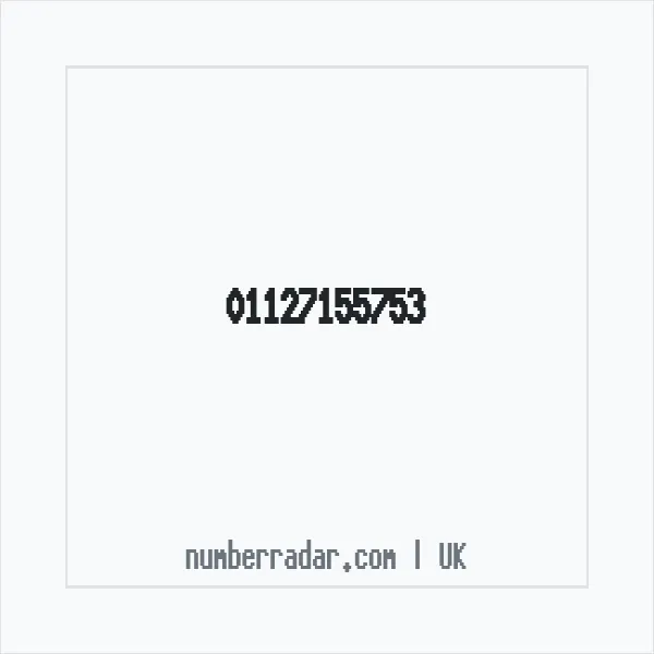 Reverse number check for +44 1127 155753 — who called me?