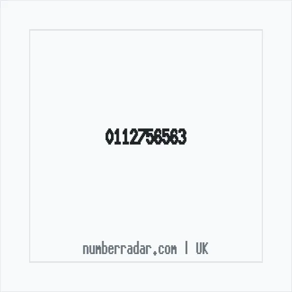 Reverse number check for +44 112756563 — who called me?