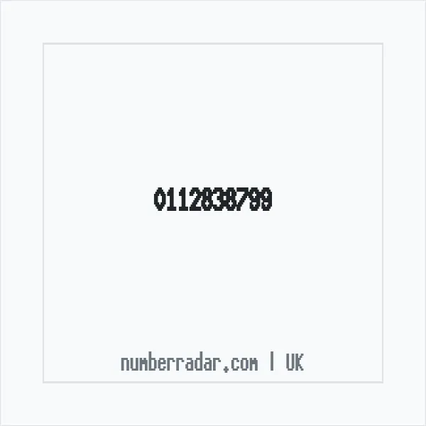 Reverse number check for +44 112838799 — who called me?