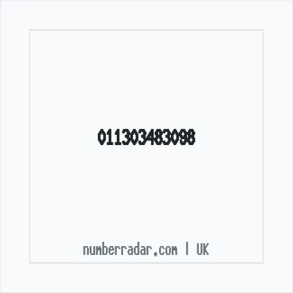 Reverse number check for +44 (1130) 348-309 — who called me?