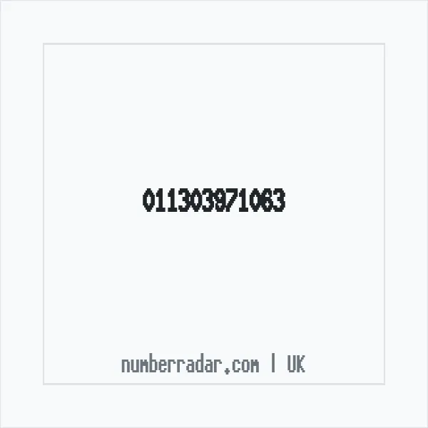 Reverse number check for +44 (1130) 397-106 — who called me?