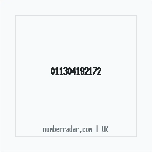 Reverse number check for +44 (1130) 419-217 — who called me?