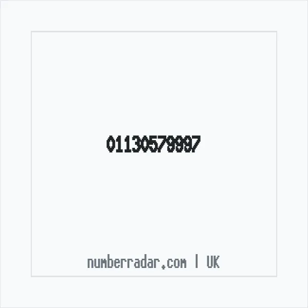 Reverse number check for +44 113 057 9997 — who called me?