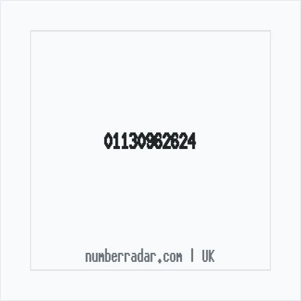 Reverse number check for +44 113 096 2624 — who called me?