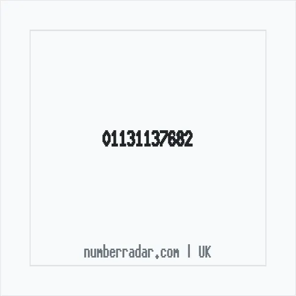 Reverse number check for +44 113 113 7682 — who called me?
