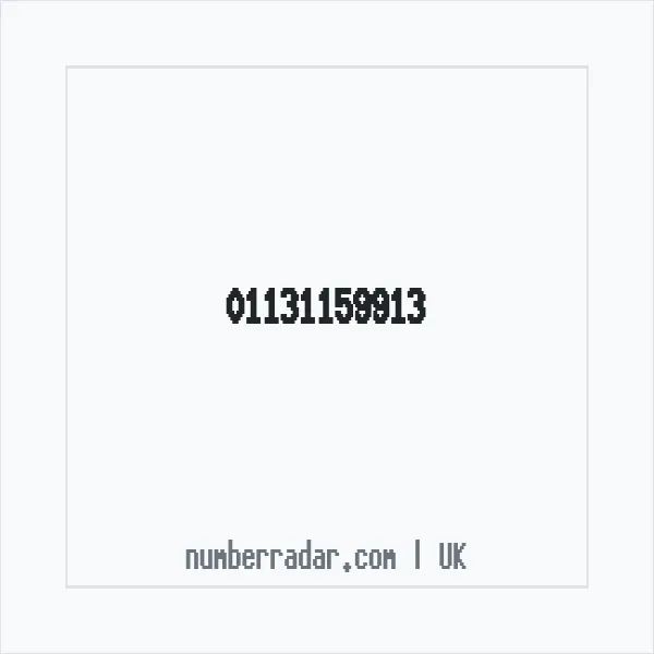 Reverse number check for +44 113 115 9913 — who called me?