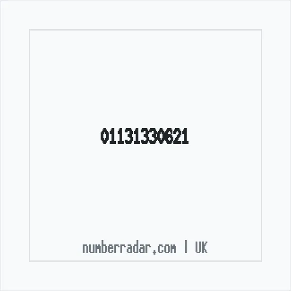 Reverse number check for +44 113 133 0621 — who called me?
