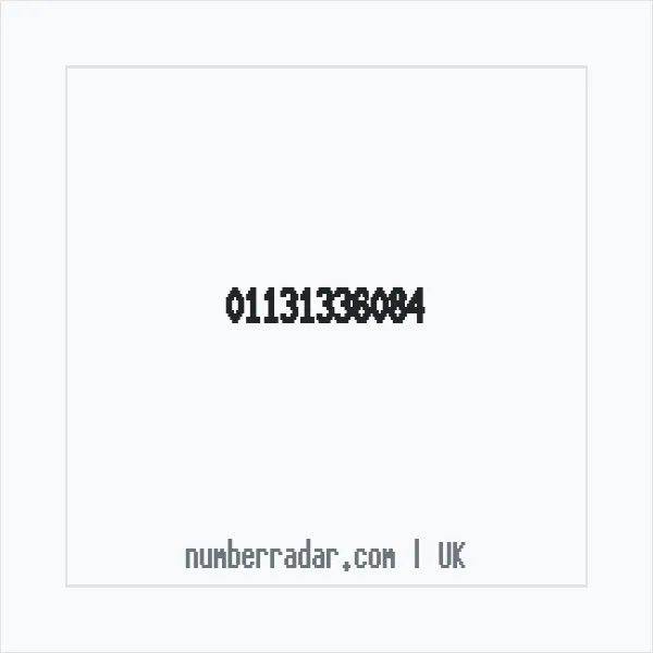 Reverse number check for +44 113 133 6084 — who called me?
