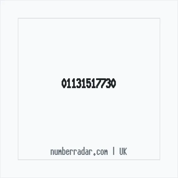 Reverse number check for +44 113 151 7730 — who called me?