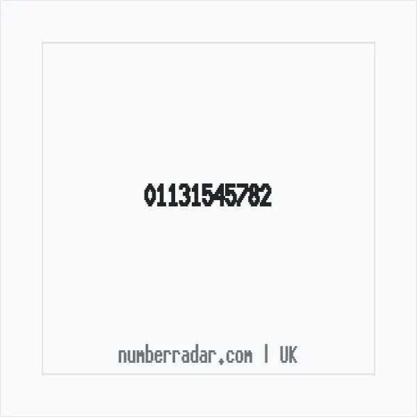 Reverse number check for +44 113 154 5782 — who called me?
