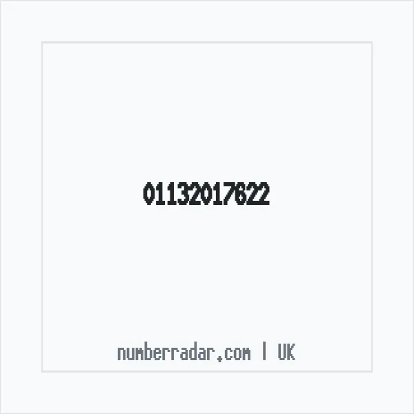 Reverse number check for +44 113 201 7622 — who called me?