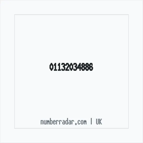 Reverse number check for +44 113 203 4886 — who called me?