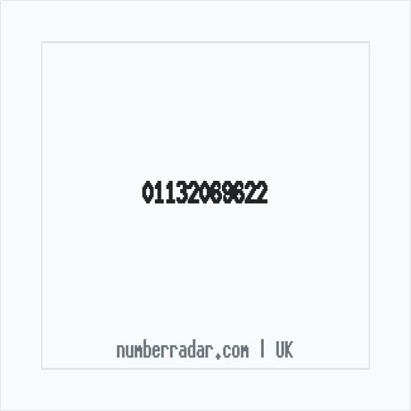 Reverse number check for +44 113 206 9622 — who called me?