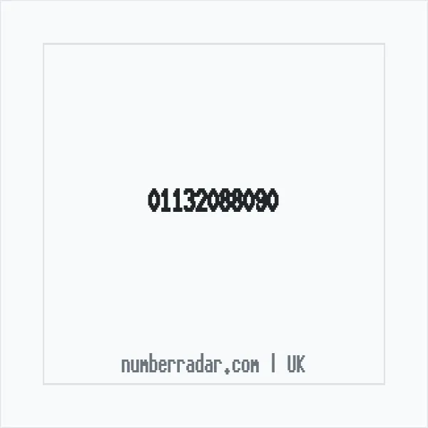 Reverse number check for +44 113 208 8090 — who called me?