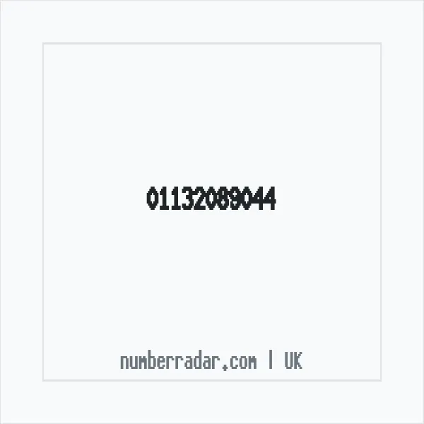 Reverse number check for +44 113 208 9044 — who called me?