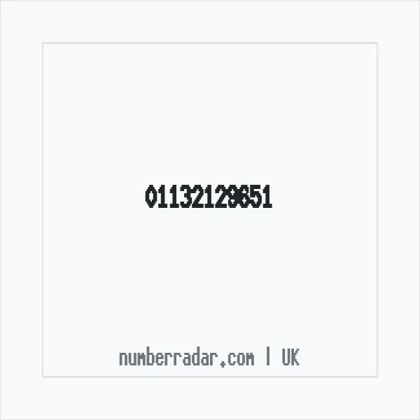 Reverse number check for +44 113 212 9651 — who called me?