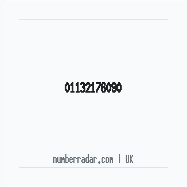 Reverse number check for +44 113 217 6090 — who called me?