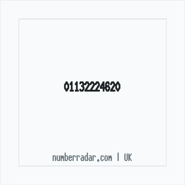 Reverse number check for +44 113 222 4620 — who called me?