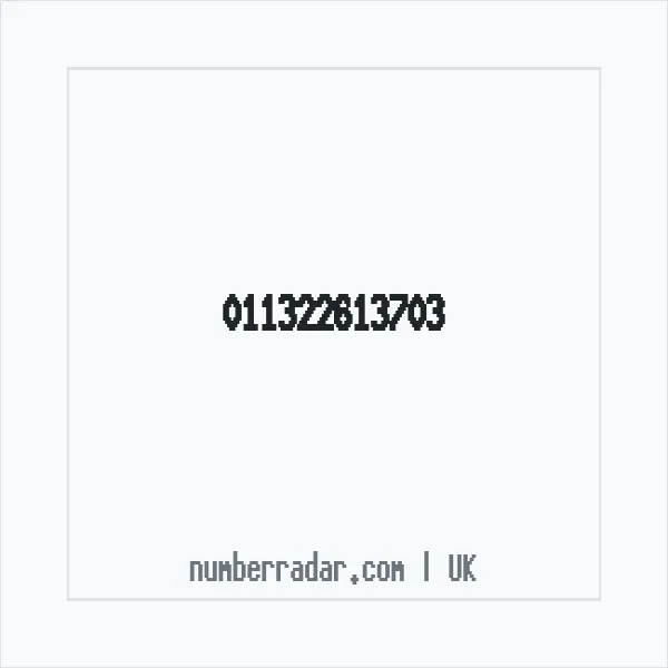 Reverse number check for +44 (1132) 261-370 — who called me?