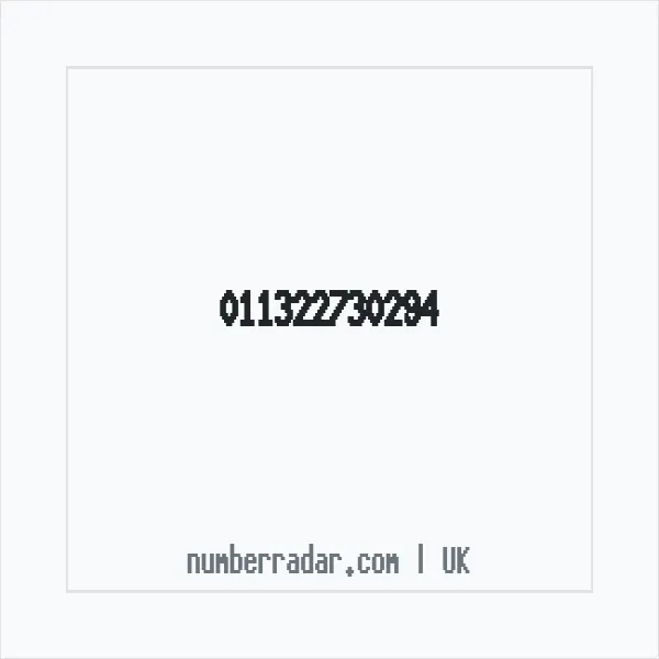 Reverse number check for +44 (1132) 273-029 — who called me?