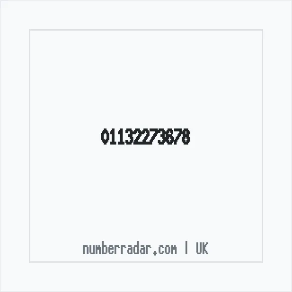 Reverse number check for +44 113 227 3678 — who called me?