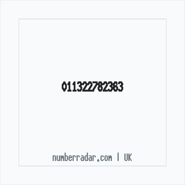 Reverse number check for +44 (1132) 278-236 — who called me?