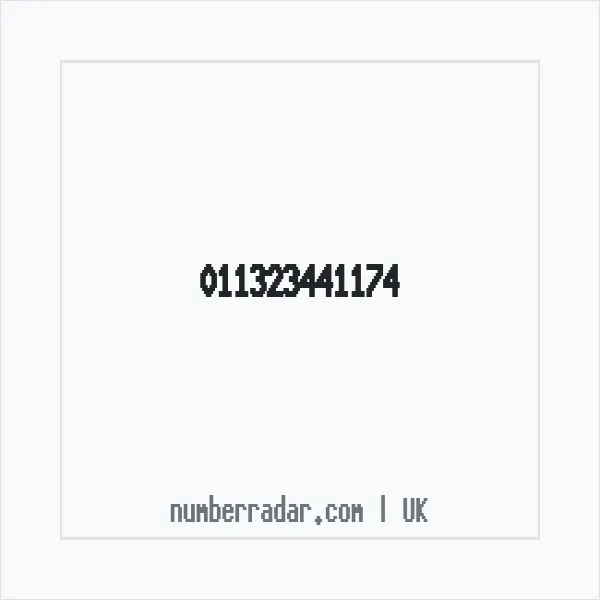 Reverse number check for +44 (1132) 344-117 — who called me?