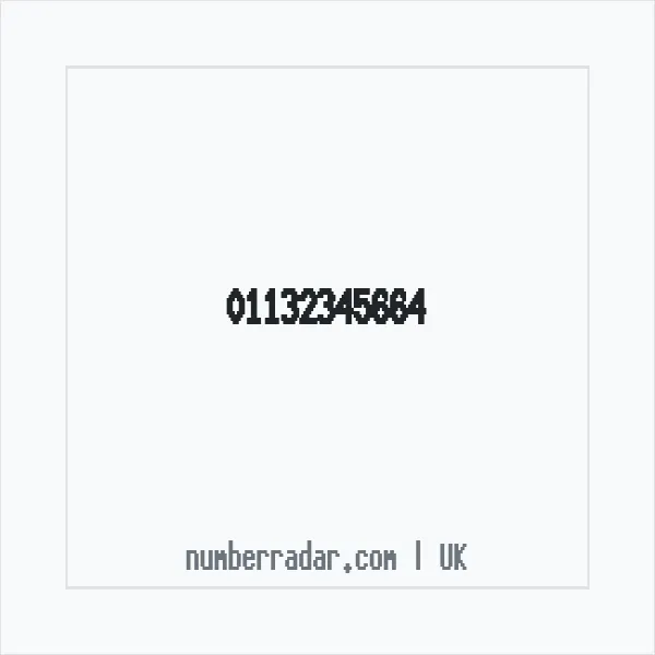 Reverse number check for +44 113 234 5664 — who called me?