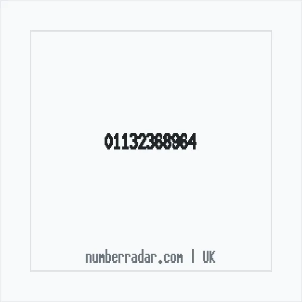 Reverse number check for +44 113 236 8964 — who called me?