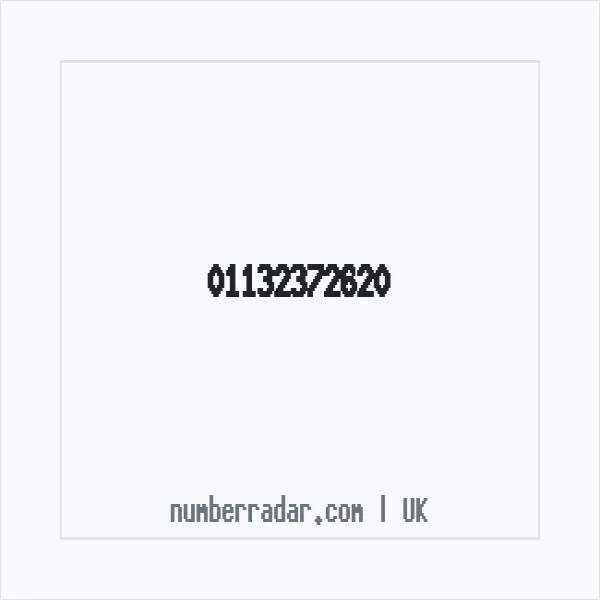 Reverse number check for +44 113 237 2620 — who called me?